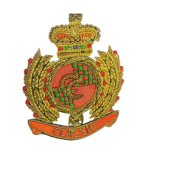 Charter club womens jacket vintage size 12 navy blue gold buttons double breaste - Picture 7 of 9